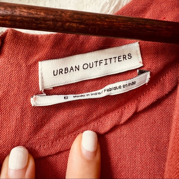 Urban Outfitters | Linen Kimono Romper - Picture 4 of 5